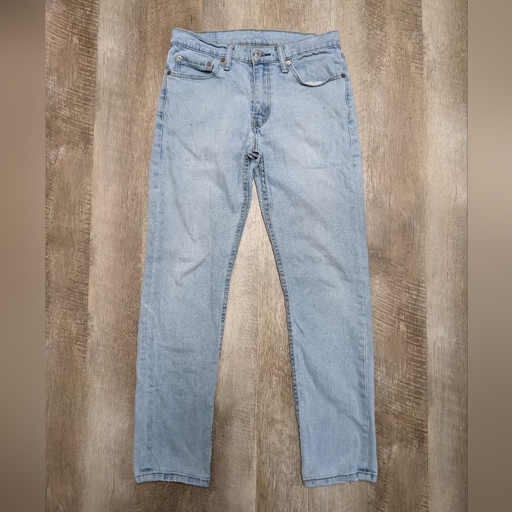 Levi's Light Wash Straight Leg Jeans Size 31X30